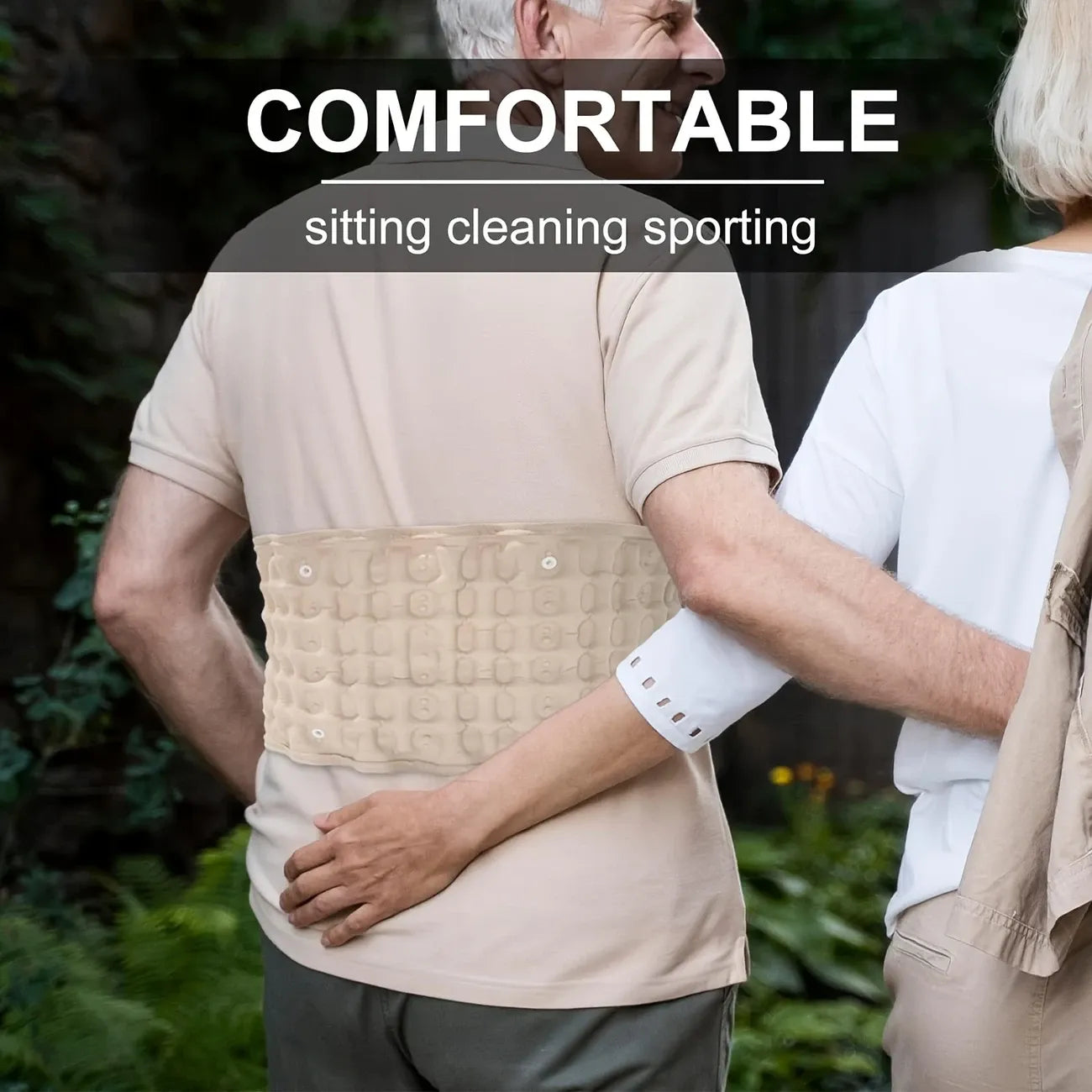 Spinal Air Traction Belt with (Manual Air Pump)